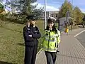 Policistky v hodnostech nadpraporčíka (vlevo) a podpraporčíka (2012)
