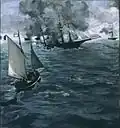 Édouard Manet, Bitva 'Alabamy' s 'Kearsarge', 1864