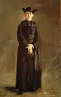 Édouard Manet, Abbé Hurel