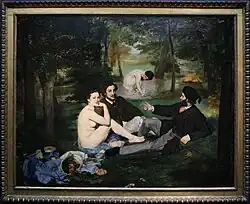 Édouard Manet, Snídaně v trávě, 1863