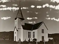 Øyslebø, kostel, Vest-Agder