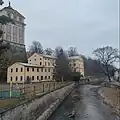 Údolí řeky Stěnavy pod broumovským klášterem
