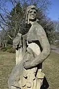 Květinářka, pohled z boku
