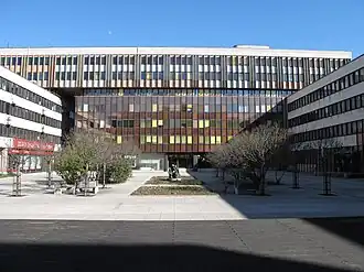 Magistrát Ústí nad Labem, nová část 1985