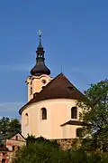 Úterý - kostel sv. Jana Křtitele (od východu).jpg