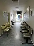 Čekárna v přízemí pavilónu I