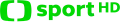Logo HD verze ČT sport od roku 2012, v roce 2013 došlo ke drobné změně písma