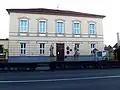 Obecní úřad se sochami svatých Cyrila a Metoděje