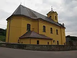 Čenkovice, kostel svatého Vavřince.JPG