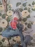 Detail výzdoby sálu v zámku Červený Dvůr u Chvalšin
