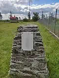 Pamětní deska u příležitosti výročí 50. let meteorologické stanice
