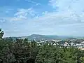 Pohled z Hůrky na vrch Kozel na západě