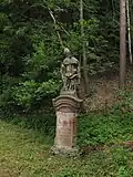 Česká Proseč, socha u rybníka.jpg