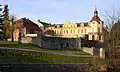 Zbytky tvrze a Steidlerův hostinec, dnes muzea