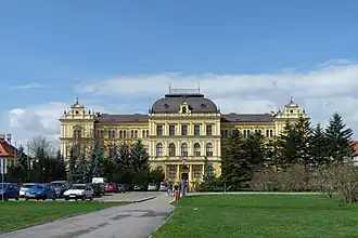 Budova Jihočeského muzea v Českých Budějovicích