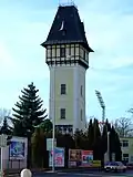 Vodárenská věž, Mánesova ulice