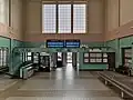 Interiér odbavovací haly