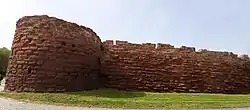 Zachovalá část městského opevnění