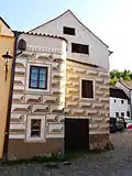 Český Krumlov, Měšťanský dům, Rybářská čp.37.JPG