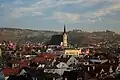 Pohled od zámku