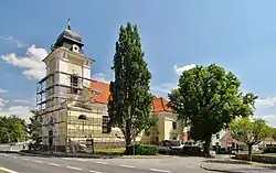 Kostel Nejsvětější Trojice, léto 2018