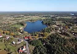 Jezero Okrągłe v Drawské rovině