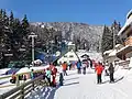 Ski centrum Říčky na svahu vrchu Zakletý