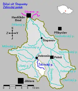 Povodí Ždíreckého potoka