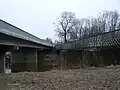 Dva mosty mezi vesnicemi Ketvergiai a Šernai (Klaipėda)
