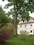 Stodola a zděný statek