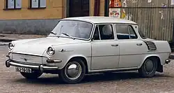 Škoda 1000 MB, model 1964