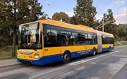 Trolejbus Škoda 35Tr ve Zlíně