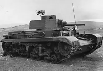 T-21 během zkoušek v Maďarsku