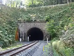 Severní portál tunelu