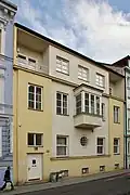 Přestavba a nástavba Heskyho domu, Štítného č. 10, České Budějovice (1931)