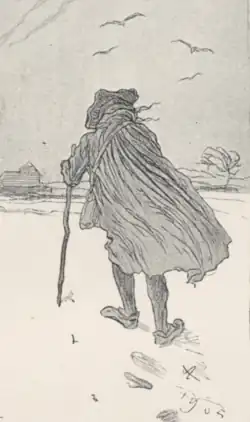 Štěpán Páleč (výřez z kresby Mikoláše Alše, 1905)