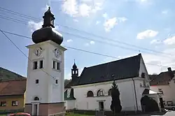 Pohled na kostel
