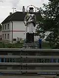Štěpánovice, socha svatého Jana Nepomuckého.jpg