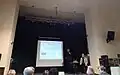 Přednáška v sále festivalu