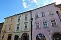 Městská památková zóna Šumperk, západní část Náměstí Míru