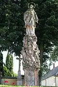 Šumvald, sv. Jan Nepomucký, 1713, Jan Sturmer.JPG