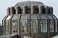 Pohled na kupoli z teras paláce Lucerna