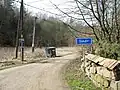 Východní okraj vesnice Šváby
