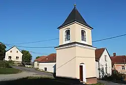 Náves ve Víckově