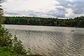 pohled na Žďárský rybník