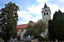 Gotický Kostel sv. Petra a Pavla z roku 1400