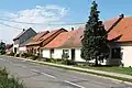 Zástavba v jádru Třebomyslic