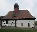 Jižní fasáda kostela