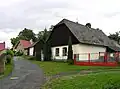 Domky ve středu městečka