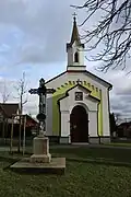 Kříž u kaple